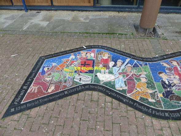 Photo 6"x4" Time line of Newbury Newbury\/SU4767 c2014