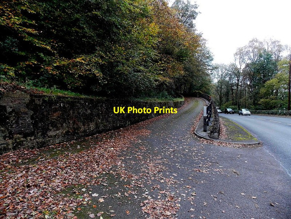 Photo 6"x4" Side road ascends from Maesteg Road, Tondu Tondu c2014