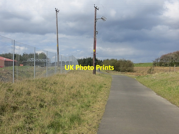 Photo 6"x4" Cycle path, Raiziehill Forrestfield c2014
