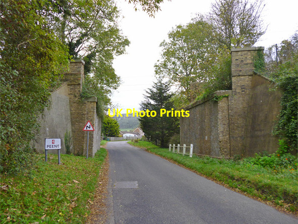 Photo 6"x4" Former railway bridge, Peene Peene c2014