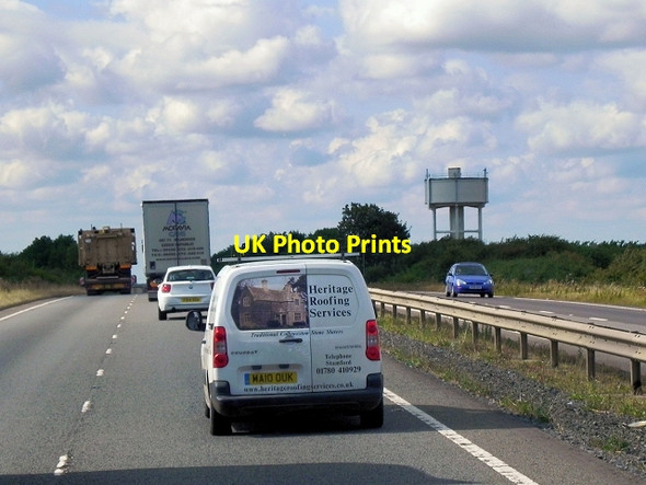 Photo 6"x4" Water Tower near Little Ponton Spittlegate c2014