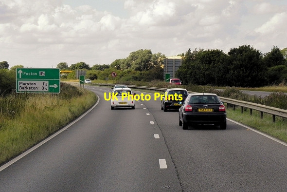 Photo 6"x4" Northbound A1 near Marston Marston\/SK8943 c2014