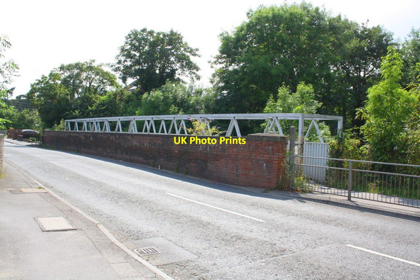 Photo 6"x4" Church Road railway bridge Whiteknights c2014