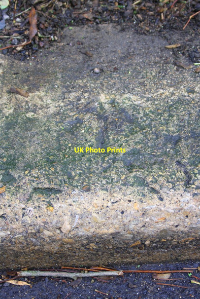 Photo 6"x4" Benchmark on culvert, Cassington Road Kidlington c2014