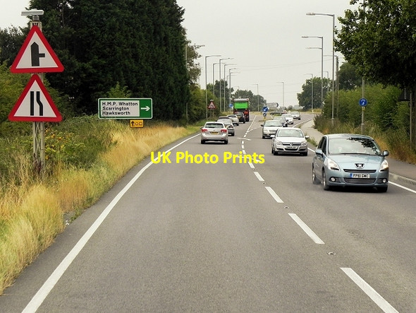 Photo 6"x4" A52 near HMP Whatton Whatton-in-the-Vale c2014