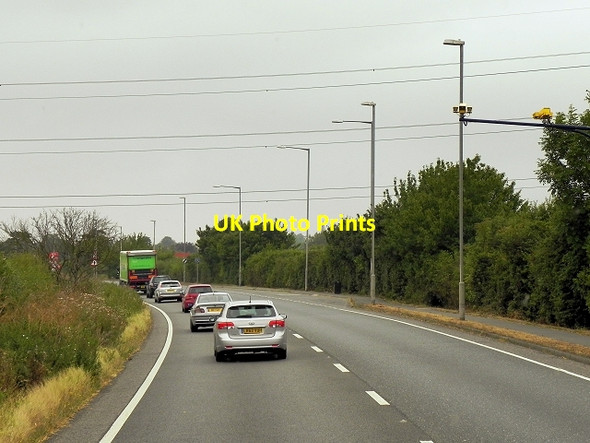 Photo 6"x4" A52, Grantham Road, Towards Bingham Bingham\/SK7039 c2014
