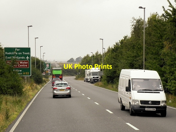Photo 6"x4" A52 Westbound Bingham\/SK7039 c2014