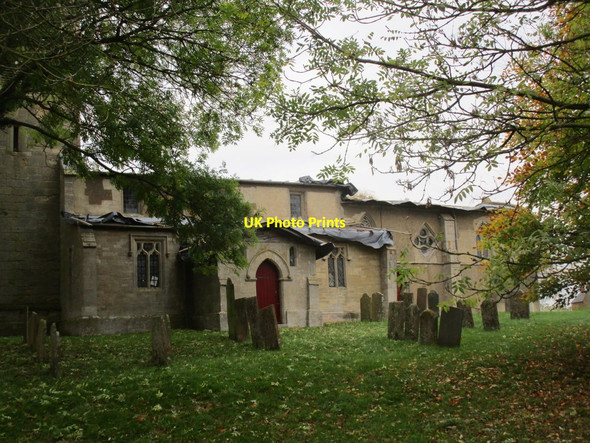 Photo 6"x4" Lead theft Barnby in the Willows c2014