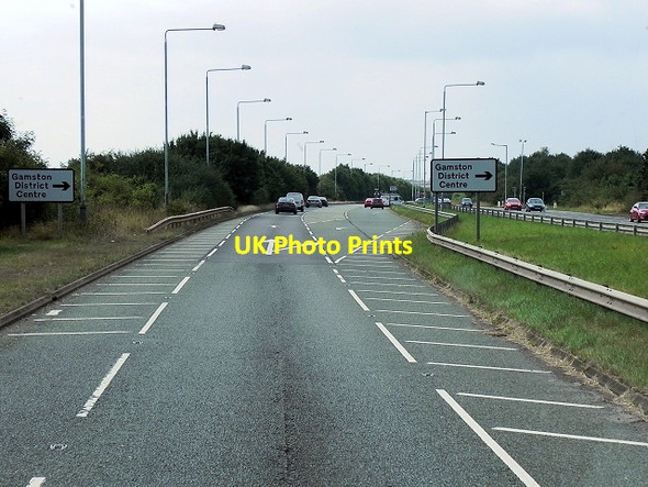 Photo 6"x4" A52, Gamston West Bridgford c2014