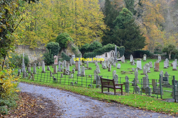 Photo 6"x4" Old parish church and graveyard, Ancrum Ancrum c2014