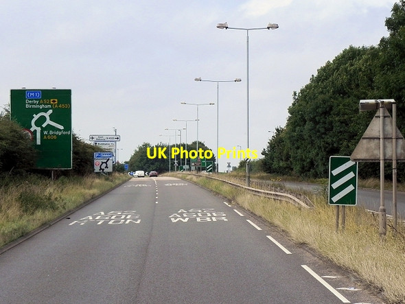 Photo 6"x4" A52 Gamston Lings Bar Road West Bridgford c2014