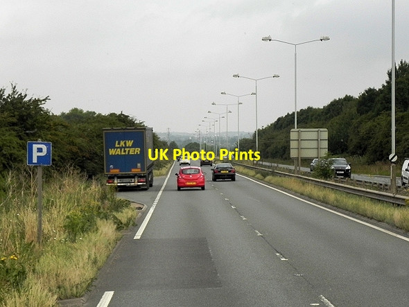Photo 6"x4" Layby on Clifton Boulevard West Bridgford c2014