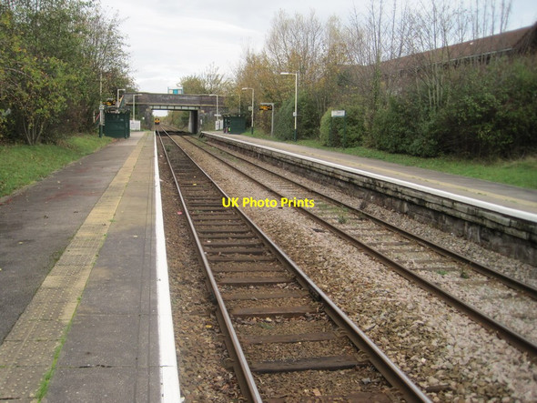 Photo 6"x4" Upton railway station, Wirral Birkenhead\/SJ3088 c2014