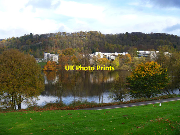 Photo 6"x4" University of Stirling residences Bridge of Allan c2014