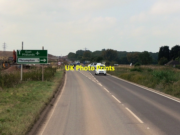 Photo 6"x4" A453 Green Street Barton in Fabis c2014