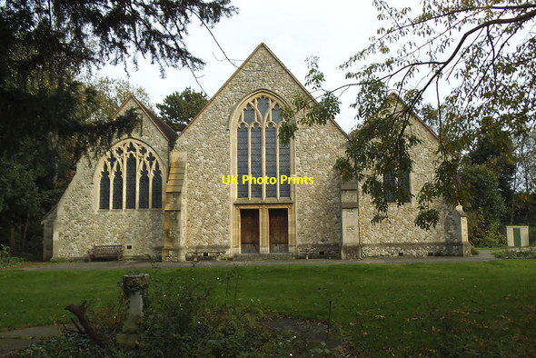 Photo 6"x4" Holy Trinity church, Lamorbey Sidcup c2014