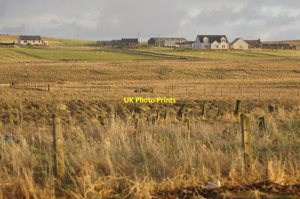 Photo 6"x4" View across the mires at Haroldswick Clibberswick c2014