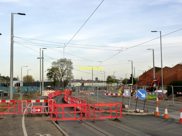 Photo 6"x4" Meadows Way West near Saffron Court West Bridgford c2014