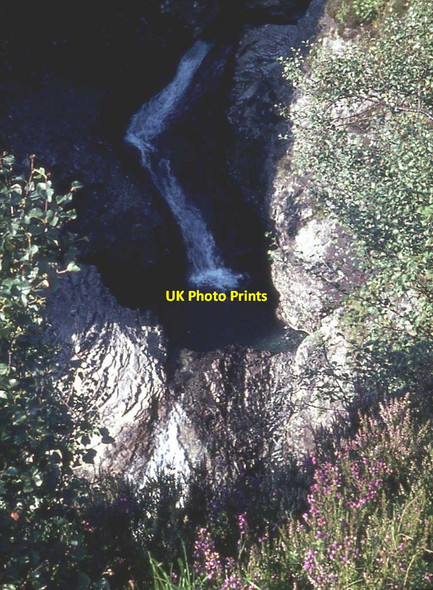 Photo 6"x4" Waterfall on Allt a' Choire Ghreadaidh Bualintur c1968
