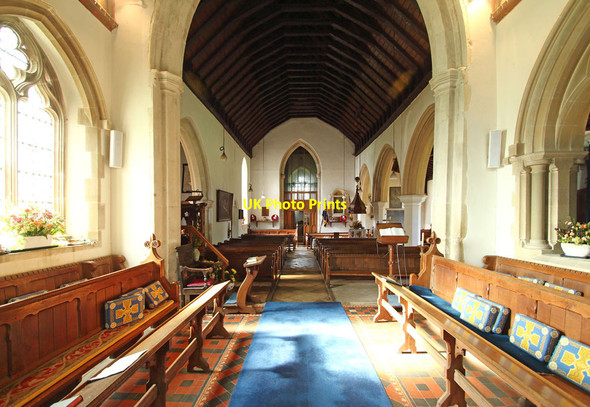 Photo 6"x4" St Leonard, Horringer - West end Horringer c2014