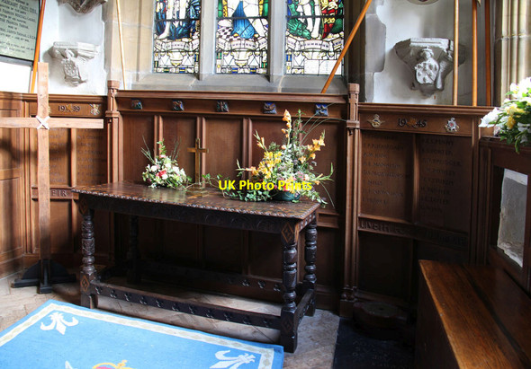 Photo 6"x4" All Saints, Lindfield - South chapel Haywards Heath c2014