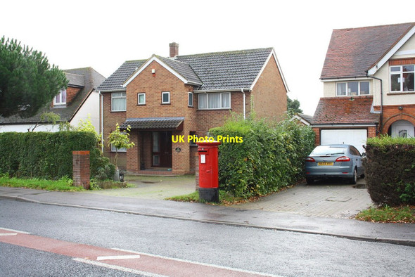 Photo 6"x4" Postbox outside #89 Reading Road Woodley\/SU7572 c2014