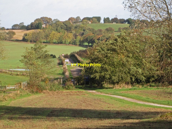Photo 6"x4" Tibshelf - Five Pits Trail around Church Lane crossing Lane End\/SK4461 c2014