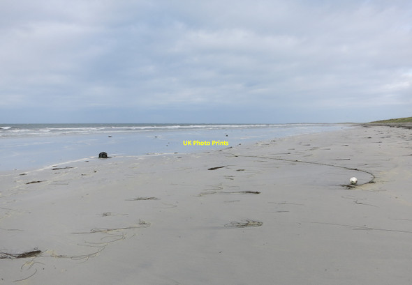 Photo 6"x4" Lobster pot on the beach Geirinis c2014