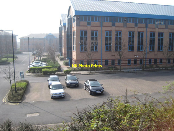 Photo 6"x4" Manors (North) railway station (site), Tyne & Wear Newcastle upon Tyne c2012