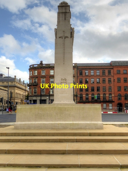 Photo 6"x4" The Cenotaph, St Peter's Square Manchester c2014