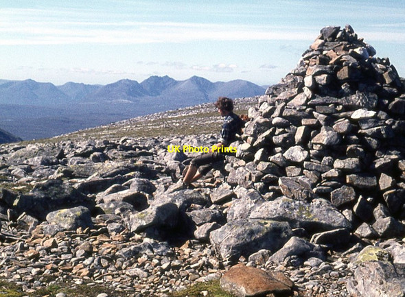 Photo 6"x4" Summit of Beinn Dearg Beinn Dearg\/NH2581 c1968