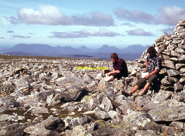 Photo 6"x4" Summit of Beinn Dearg Beinn Dearg\/NH2581 c1968 P1