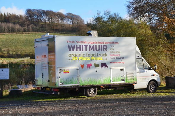 Photo 6"x4" Food truck, Whitmuir Halmyre Mains c2014