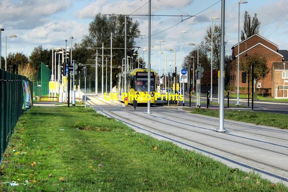 Photo 6"x4" Metrolink Airport Line, Moor Road Sale c2014
