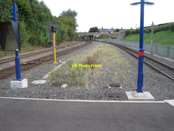 Photo 6"x4" Backworth railway station (site), Tyne & Wear Backworth c2010