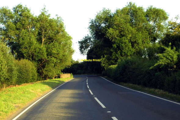 Photo 6"x4" Faringdon Road crosses Stutfield Bridge Goosey c2014
