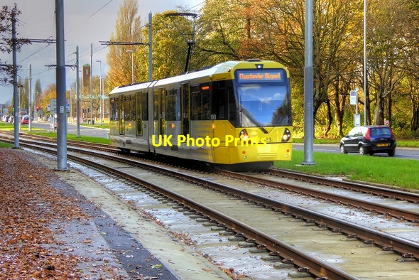 Photo 6"x4" Metrolink Airport Line, Simonsway Gatley c2014