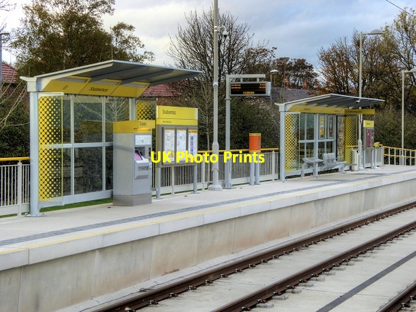 Photo 6"x4" Shadowmoss Tram Stop (Inbound) Moss Nook\/SJ8385 c2014