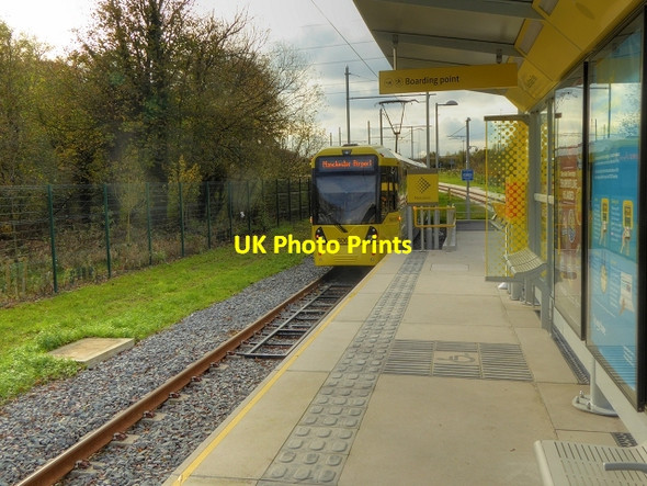 Photo 6"x4" Tram Leaving Sale Water park Sale c2014