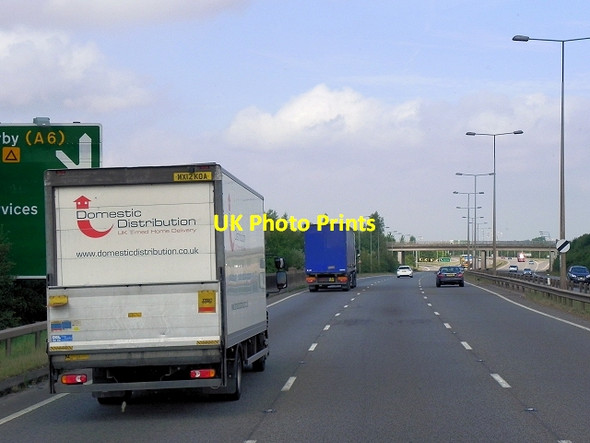 Photo 6"x4" Westbound A50 near Shardlow Cavendish Bridge c2014