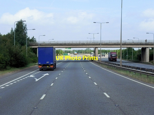 Photo 6"x4" Westbound A50, Aston Lane Bridge, Shardlow Shardlow c2014