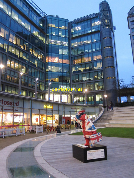 Photo 6"x4" Paddington Bear, Sheldon Square Paddington\/TQ2681 c2014