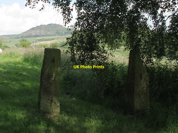 Photo 6"x4" Disused gateposts Meerbrook c2014