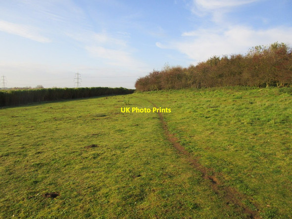 Photo 6"x4" Footpath to Ellerker Ellerker c2014