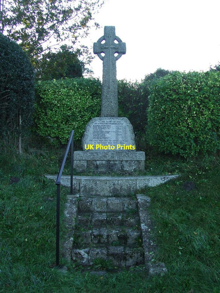 Photo 6"x4" War Memorial Dunwich c2014