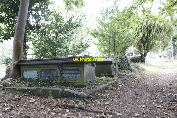 Photo 6"x4" Tombs in the trees Reading c2014