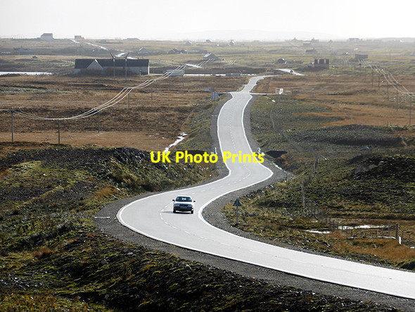 Photo 6"x4" The road to Eriskay and Barra Cill Donnain c2014