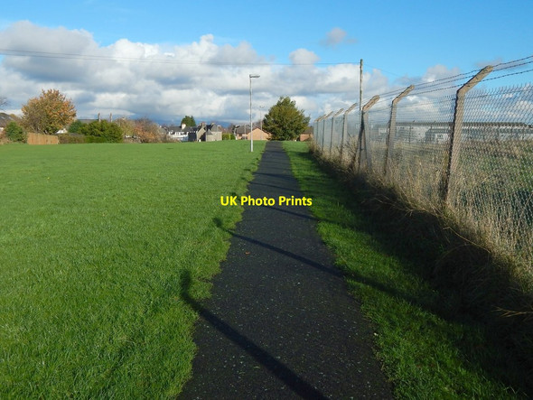 Photo 6"x4" Path to Cockels Loan Renfrew c2014