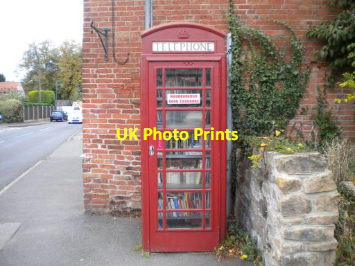 Photo 6"x4" Woodborough Book Exchange Woodborough\/SK6347 c2014