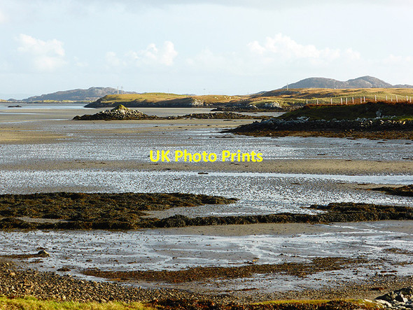 Photo 6"x4" A view towards Gairbh-eilean \u00c0ird nan Sr\u00f9ban\/NF8457 c2014